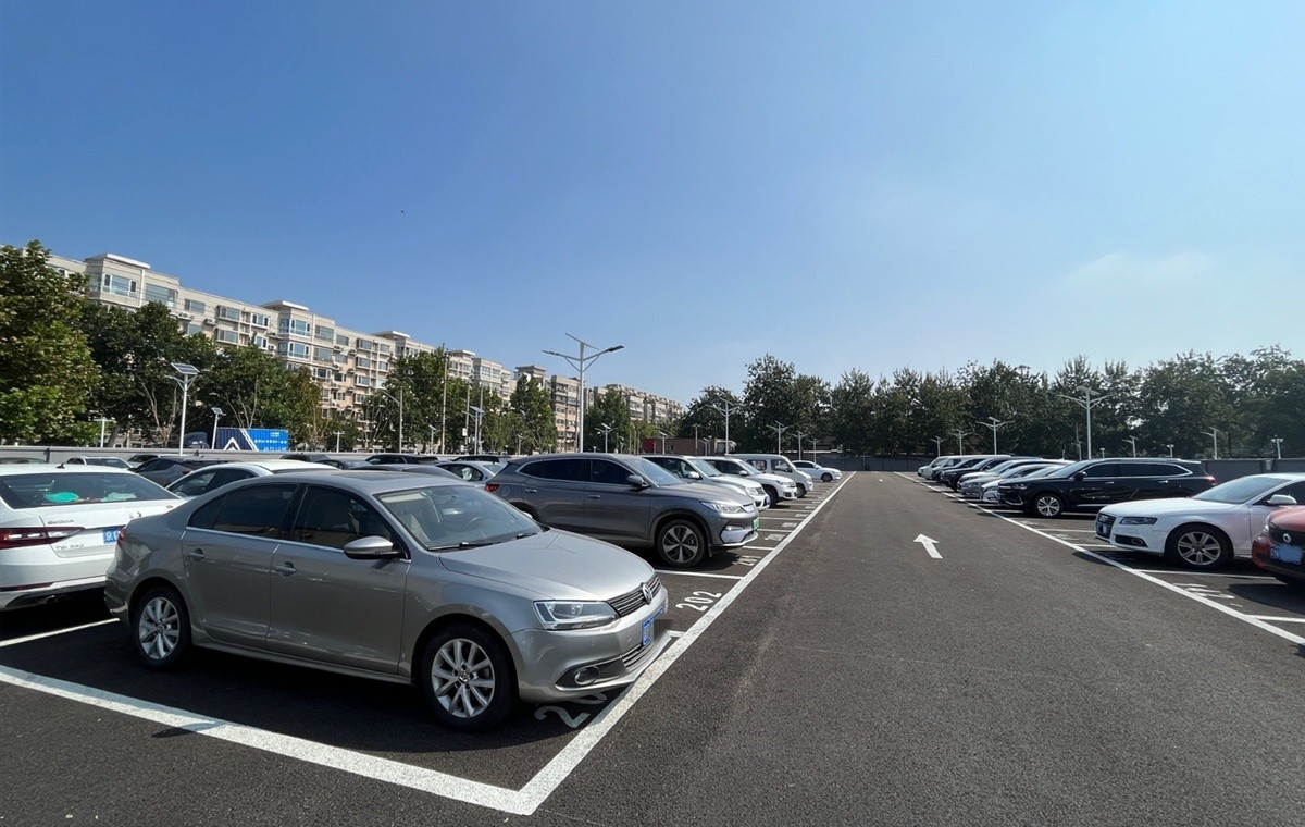 苏州停车场道路铺设施工