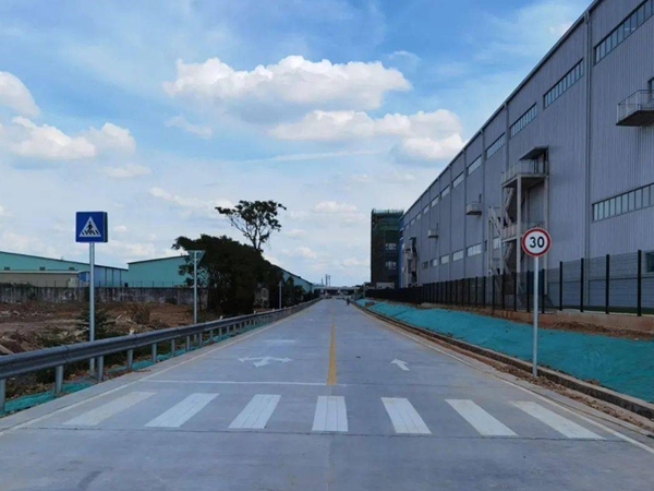 苏州工业园区道路施工